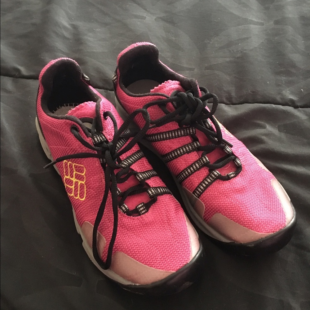 Columbia TechLite Omni-Grip Pink Trail Running Shoes | Women’s Athletic Sneakers - Picture 7 of 8